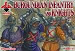 RB72109 Burgundian infantry and knights (1 set). 15 century