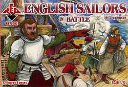 RB72082 English Sailors in Battle 16-17 centry