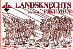 RB72058 Landsknechts Pikemen  16th century