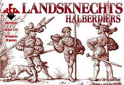 RB72059 Landsknechts Halberdiers  16th century