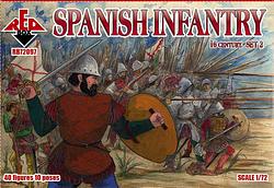RB72097 Spanish Infantry. Set 2. 16 centry